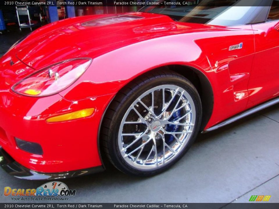 2010 Chevrolet Corvette ZR1 Torch Red / Dark Titanium Photo #10