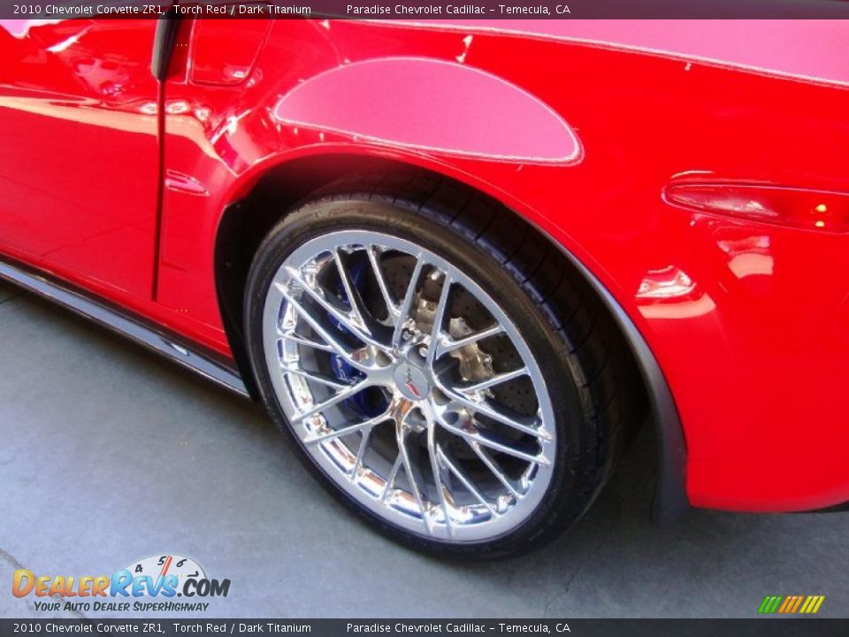 2010 Chevrolet Corvette ZR1 Torch Red / Dark Titanium Photo #11