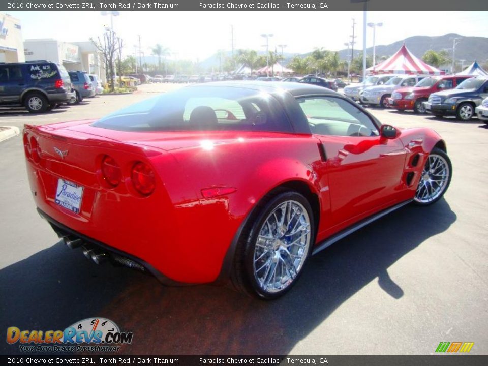 2010 Chevrolet Corvette ZR1 Torch Red / Dark Titanium Photo #12