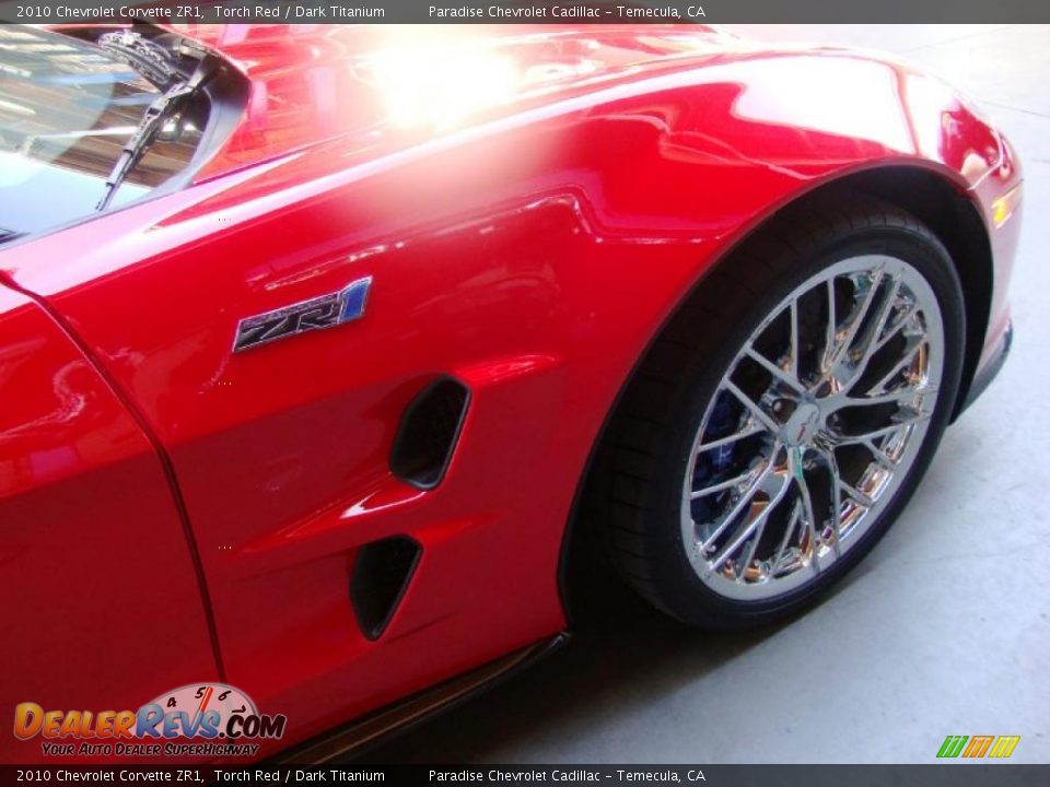 2010 Chevrolet Corvette ZR1 Torch Red / Dark Titanium Photo #13