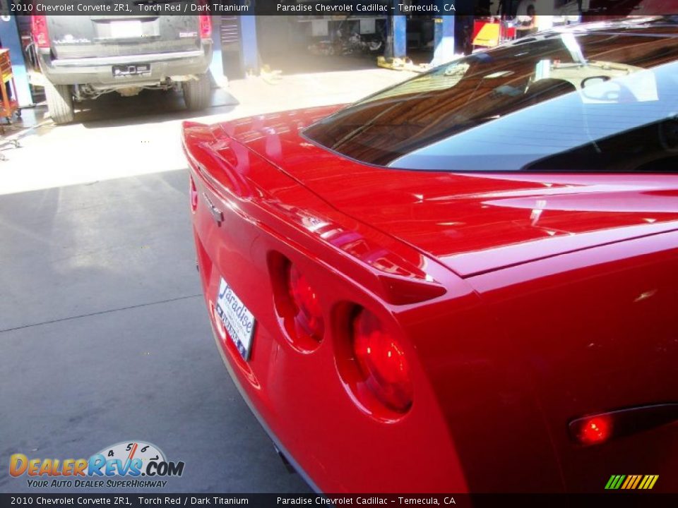 2010 Chevrolet Corvette ZR1 Torch Red / Dark Titanium Photo #21