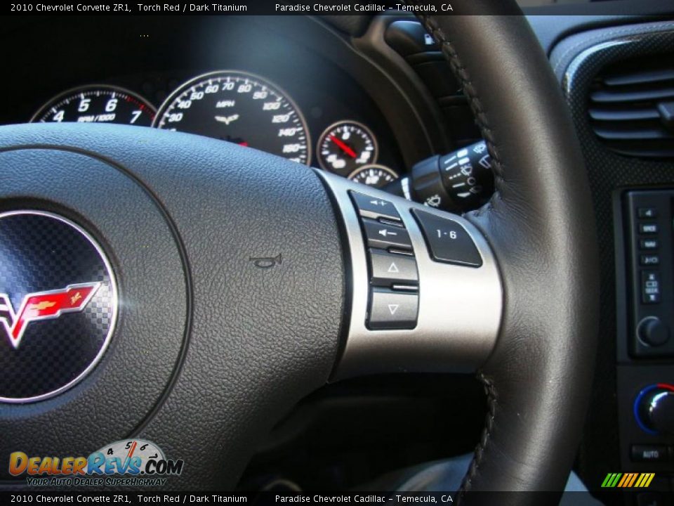 2010 Chevrolet Corvette ZR1 Torch Red / Dark Titanium Photo #28