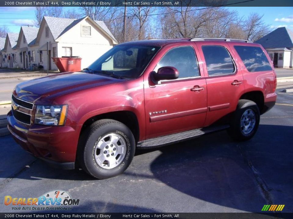 2008 Chevrolet Tahoe LT 4x4 Deep Ruby Metallic / Ebony Photo #1