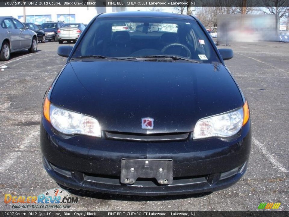 2007 Saturn ION 2 Quad Coupe Black Onyx / Black Photo #2