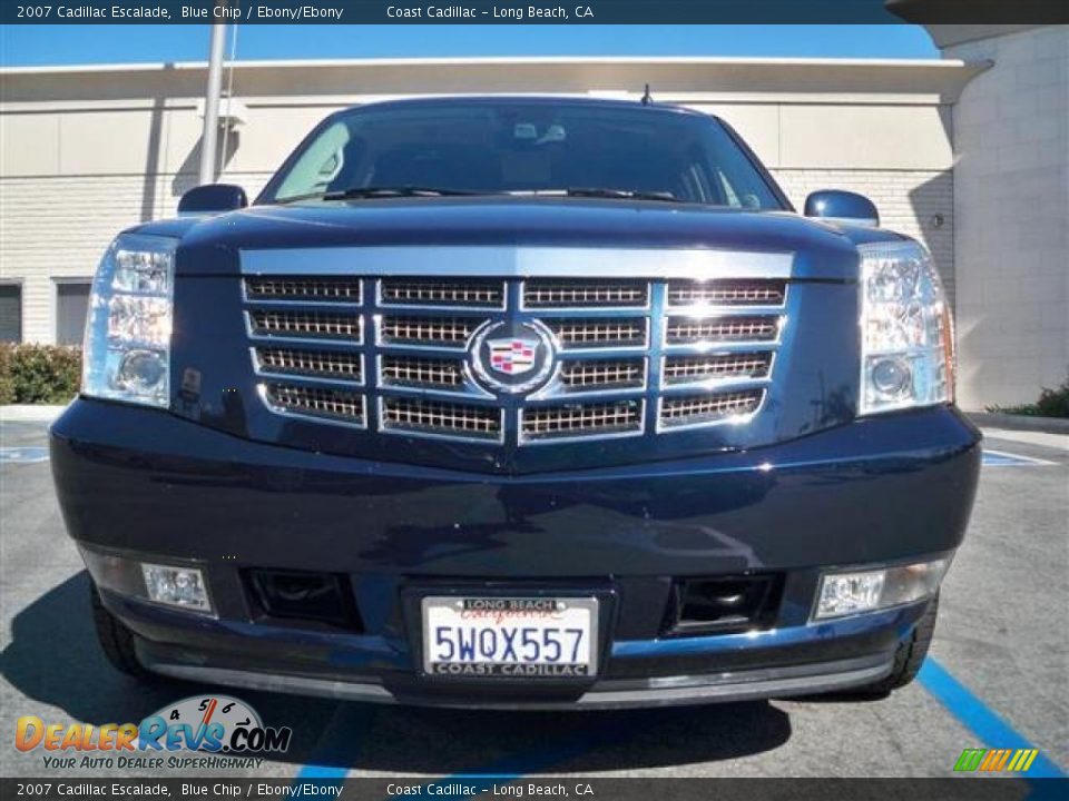 2007 Cadillac Escalade Blue Chip / Ebony/Ebony Photo #2