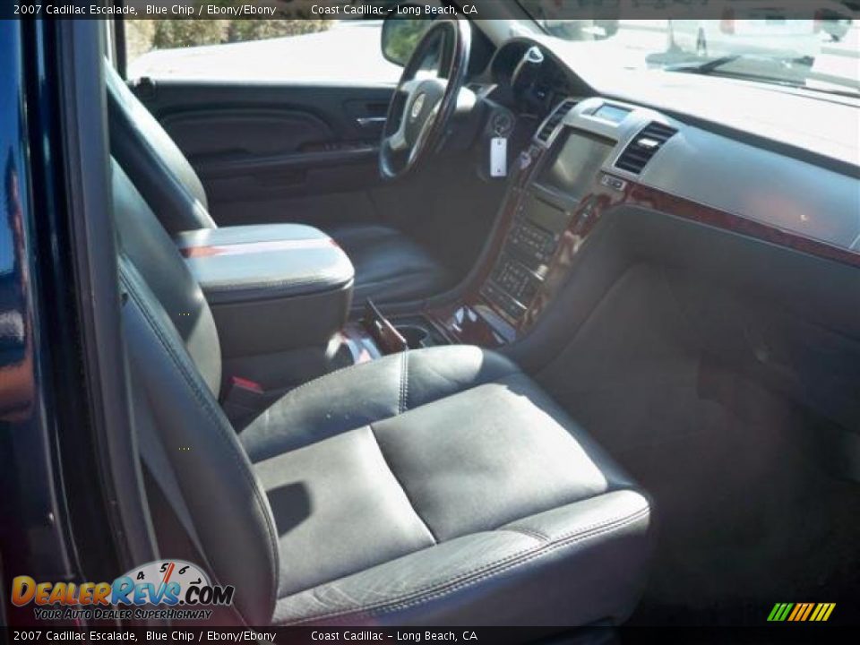 2007 Cadillac Escalade Blue Chip / Ebony/Ebony Photo #15