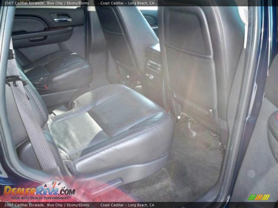 2007 Cadillac Escalade Blue Chip / Ebony/Ebony Photo #19