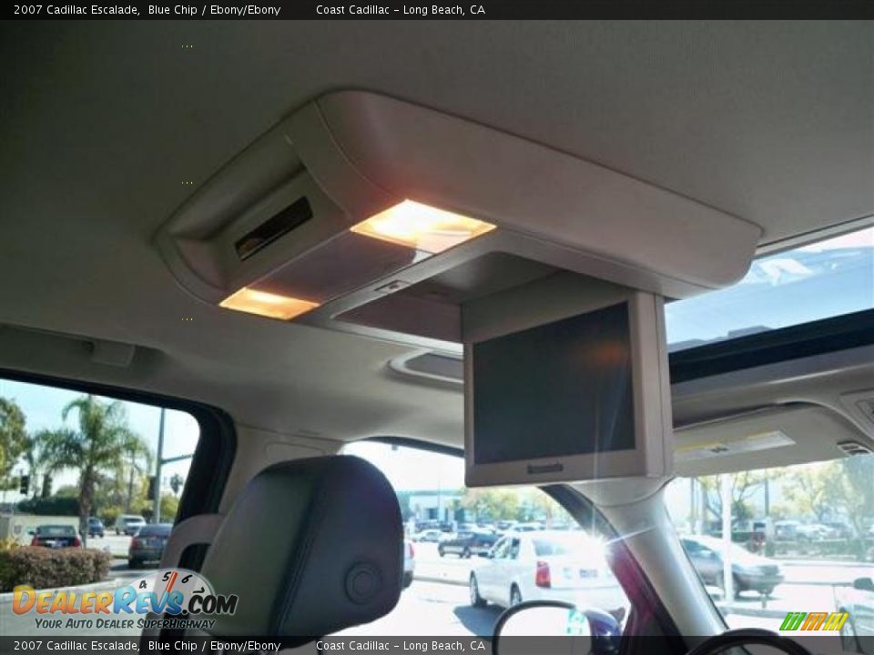 2007 Cadillac Escalade Blue Chip / Ebony/Ebony Photo #20