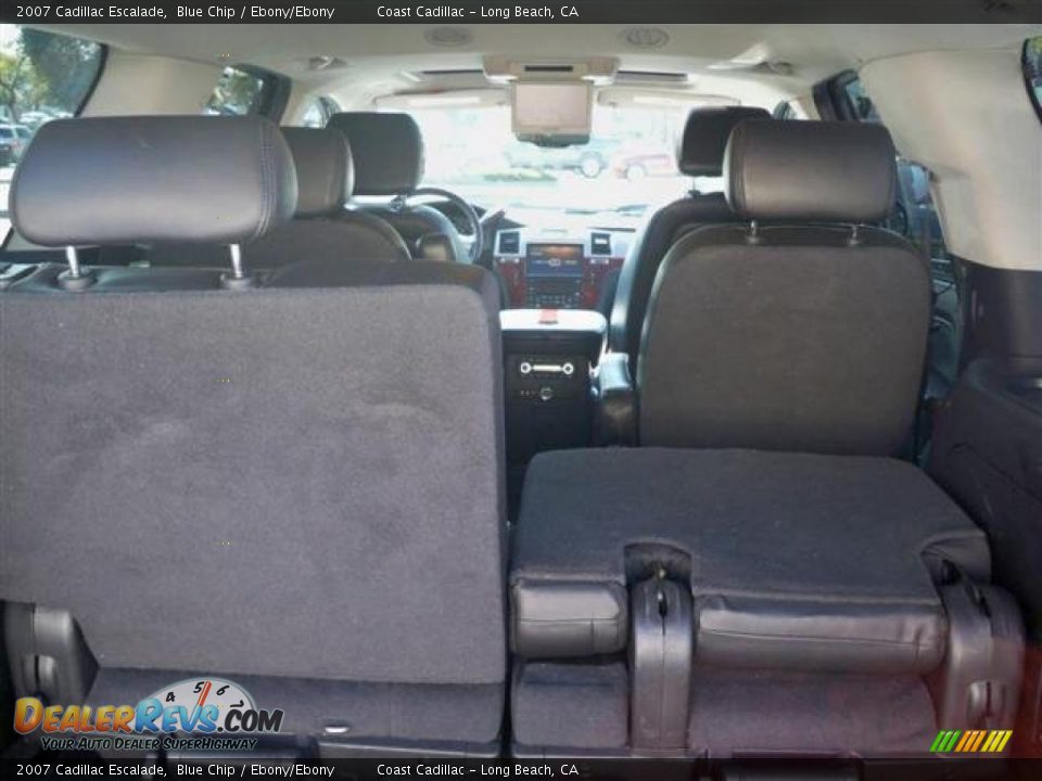 2007 Cadillac Escalade Blue Chip / Ebony/Ebony Photo #22