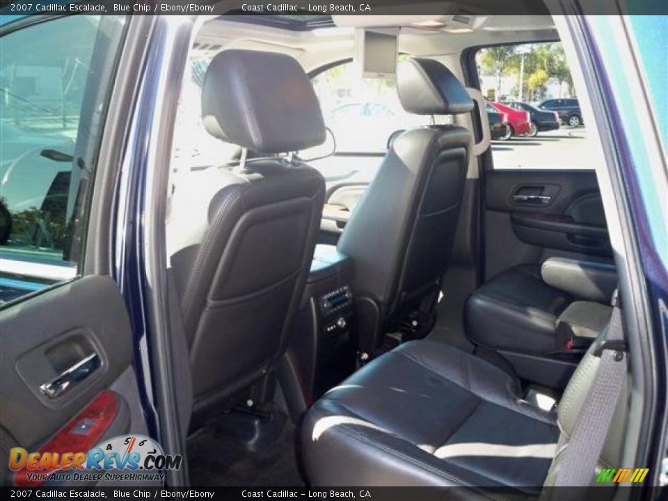 2007 Cadillac Escalade Blue Chip / Ebony/Ebony Photo #23