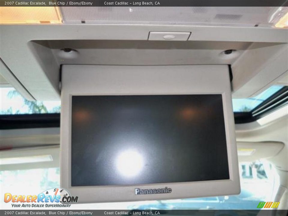 2007 Cadillac Escalade Blue Chip / Ebony/Ebony Photo #25