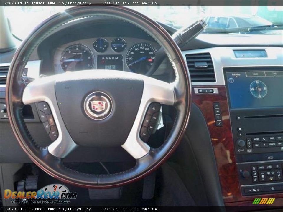 2007 Cadillac Escalade Blue Chip / Ebony/Ebony Photo #30