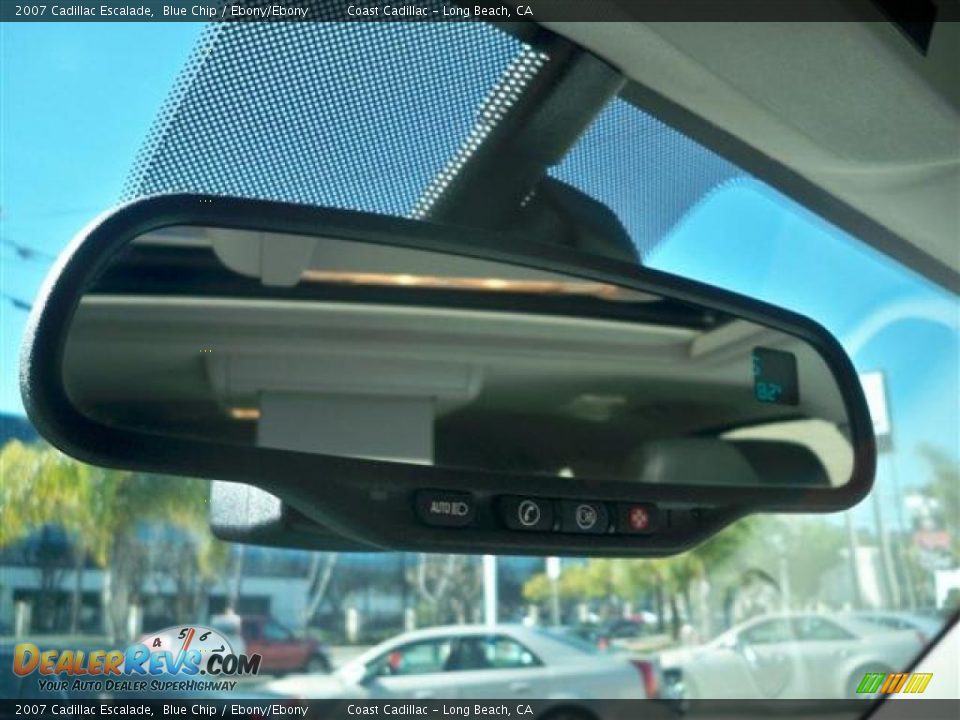 2007 Cadillac Escalade Blue Chip / Ebony/Ebony Photo #31