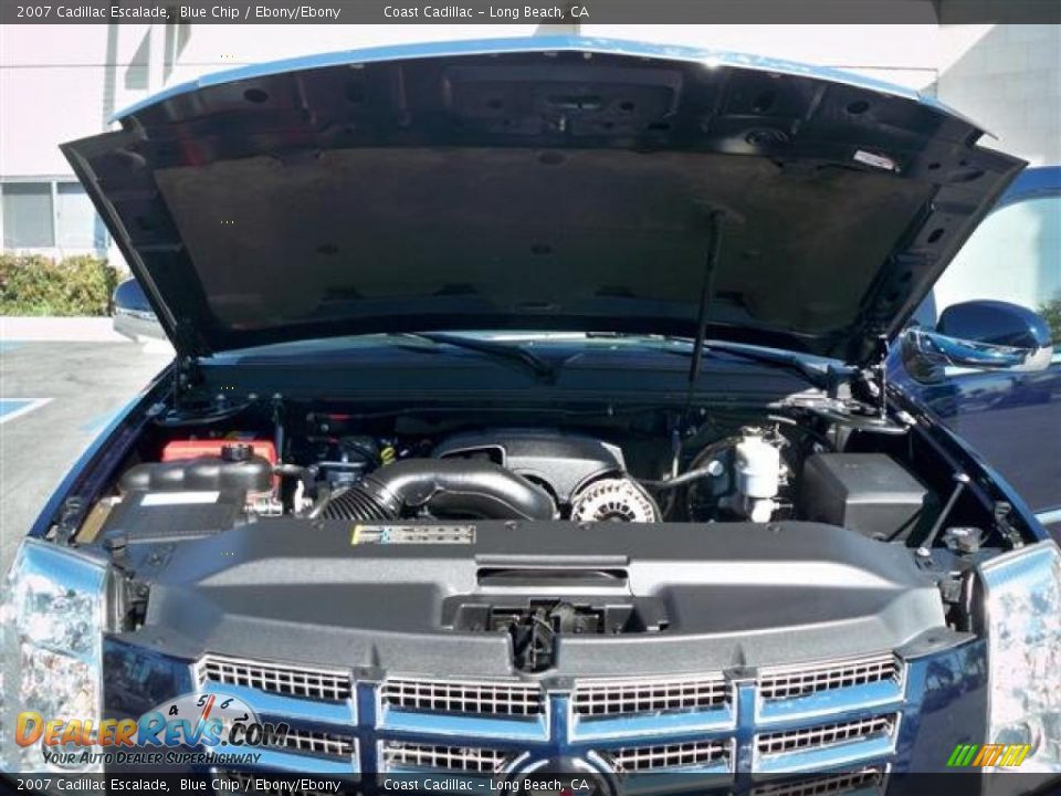 2007 Cadillac Escalade Blue Chip / Ebony/Ebony Photo #32