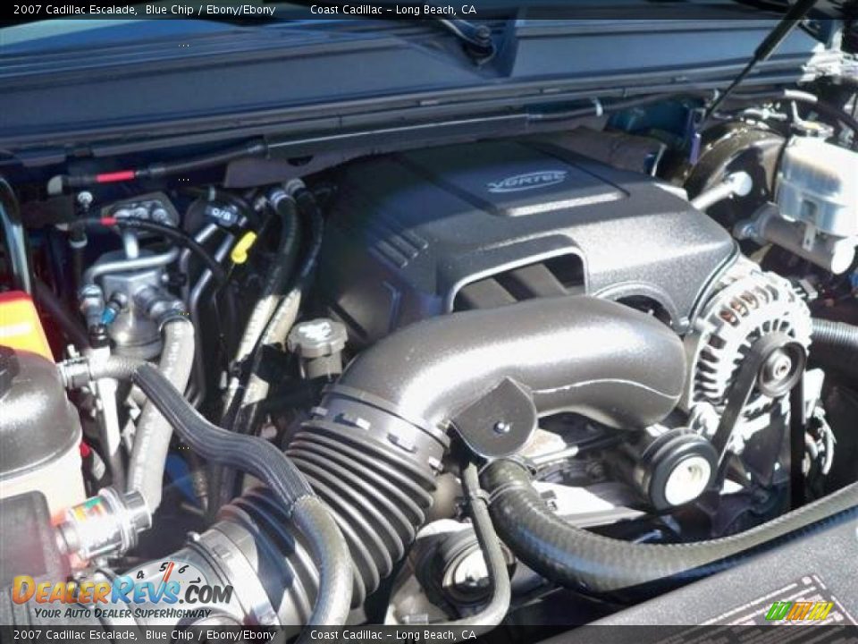 2007 Cadillac Escalade Blue Chip / Ebony/Ebony Photo #33
