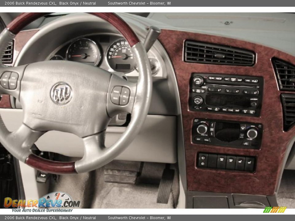 2006 Buick Rendezvous CXL Black Onyx / Neutral Photo #10