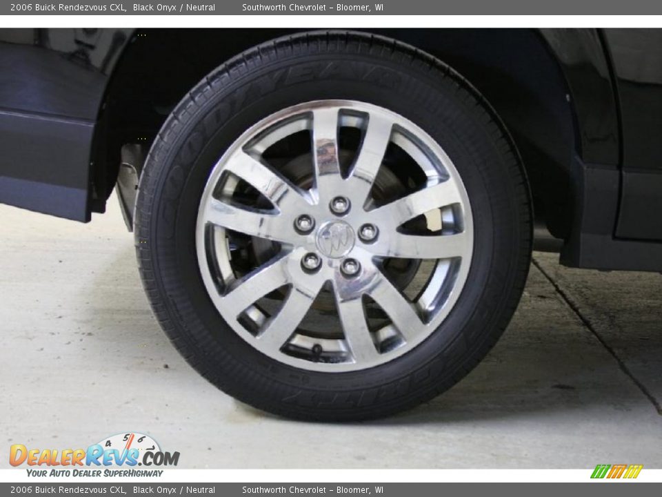 2006 Buick Rendezvous CXL Black Onyx / Neutral Photo #13