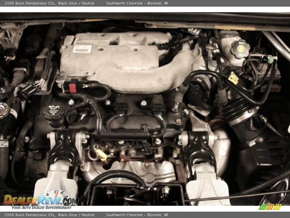 2006 Buick Rendezvous CXL Black Onyx / Neutral Photo #14