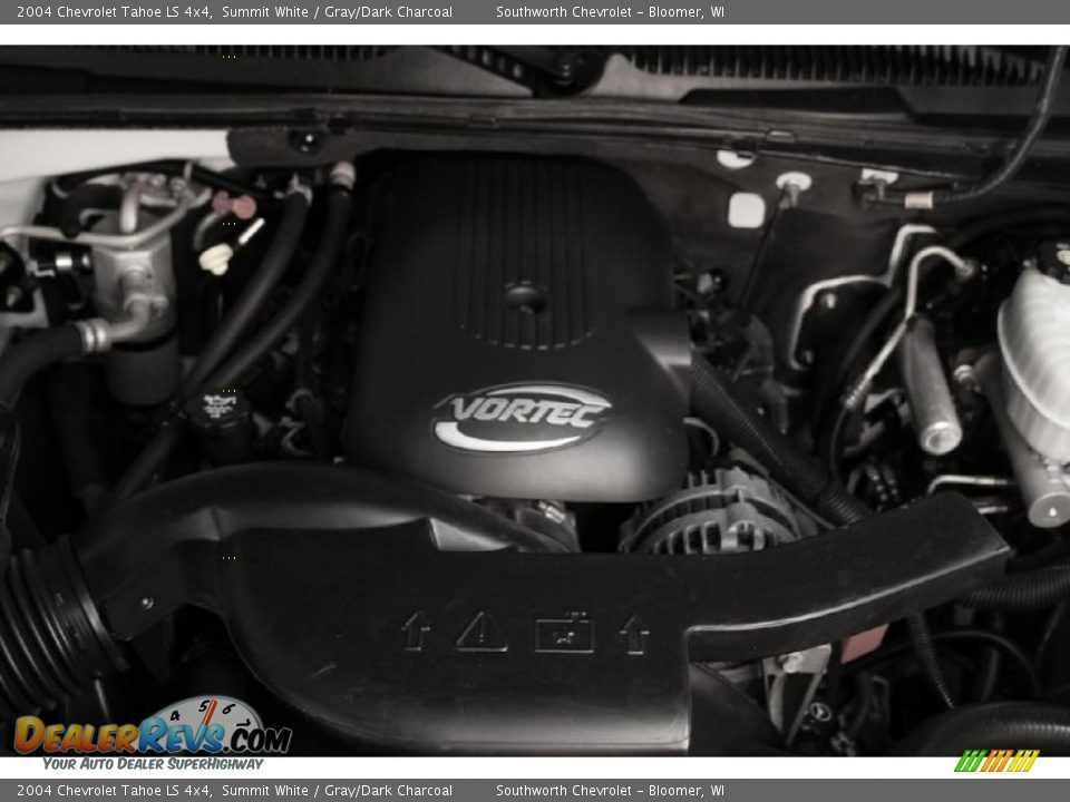 2004 Chevrolet Tahoe LS 4x4 Summit White / Gray/Dark Charcoal Photo #13