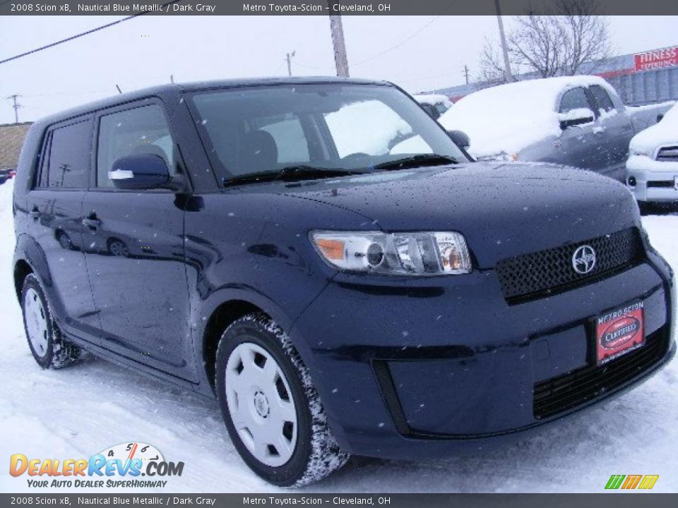 2008 Scion xB Nautical Blue Metallic / Dark Gray Photo #1