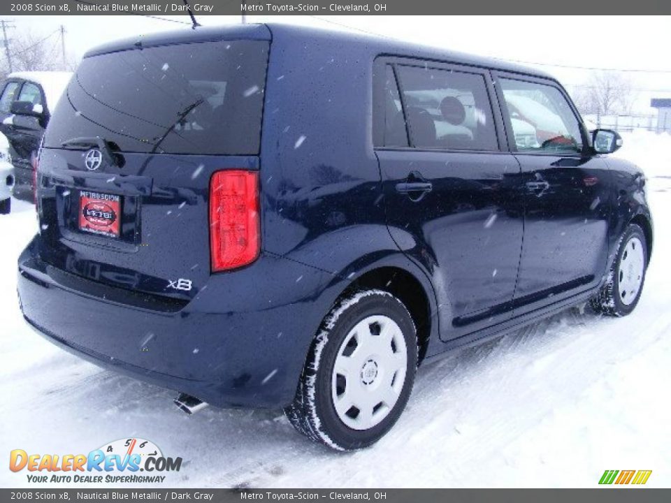 2008 Scion xB Nautical Blue Metallic / Dark Gray Photo #3