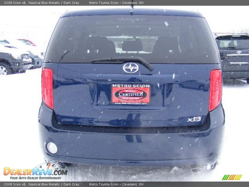2008 Scion xB Nautical Blue Metallic / Dark Gray Photo #4
