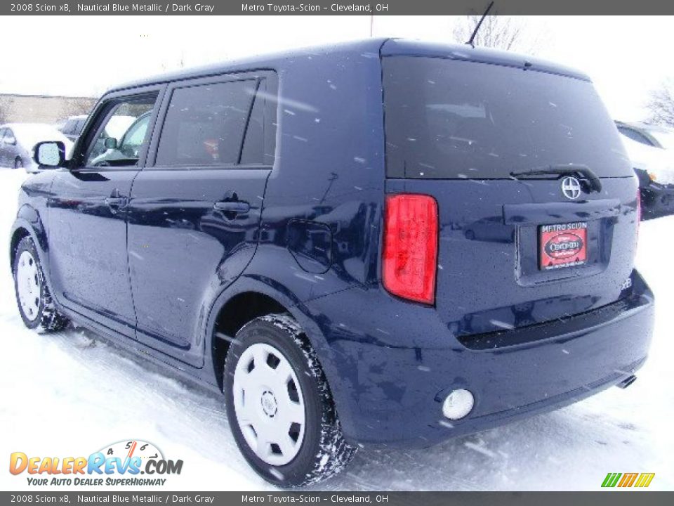 2008 Scion xB Nautical Blue Metallic / Dark Gray Photo #5