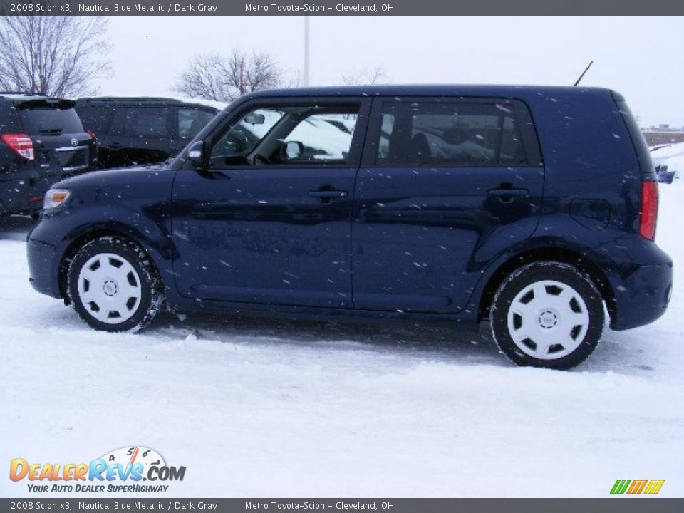2008 Scion xB Nautical Blue Metallic / Dark Gray Photo #6