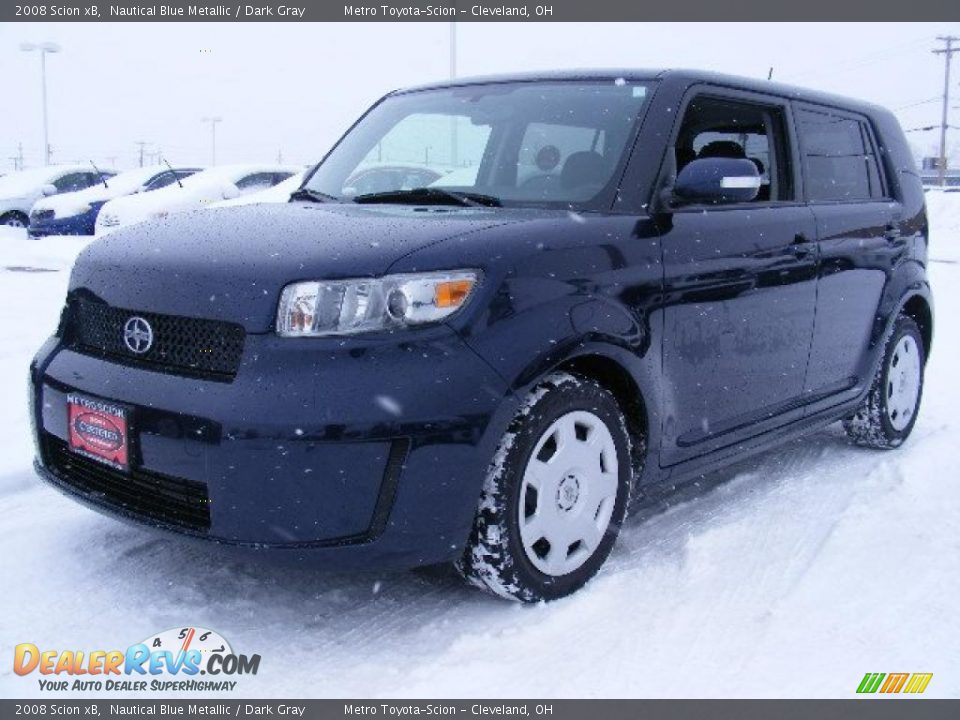 2008 Scion xB Nautical Blue Metallic / Dark Gray Photo #7