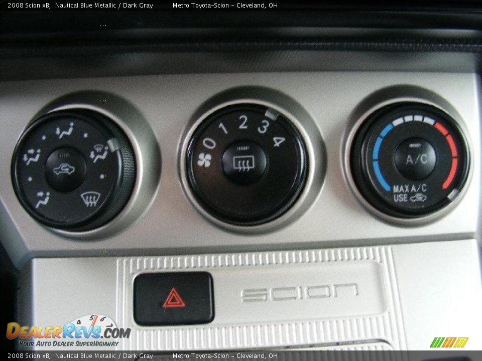 2008 Scion xB Nautical Blue Metallic / Dark Gray Photo #21
