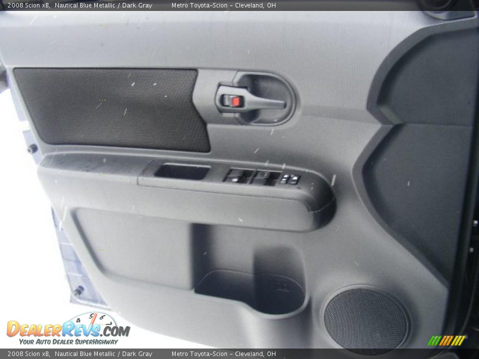 2008 Scion xB Nautical Blue Metallic / Dark Gray Photo #23