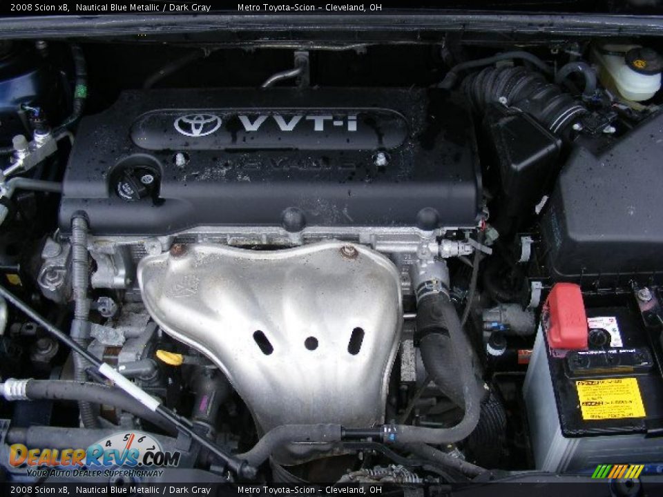 2008 Scion xB Nautical Blue Metallic / Dark Gray Photo #26