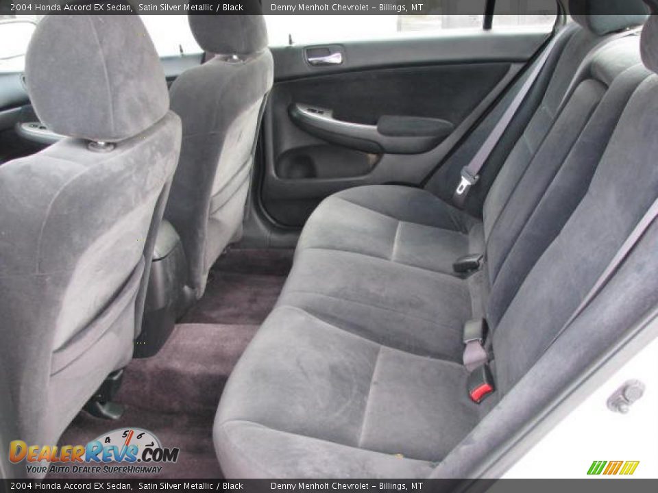 2004 Honda Accord EX Sedan Satin Silver Metallic / Black Photo #9