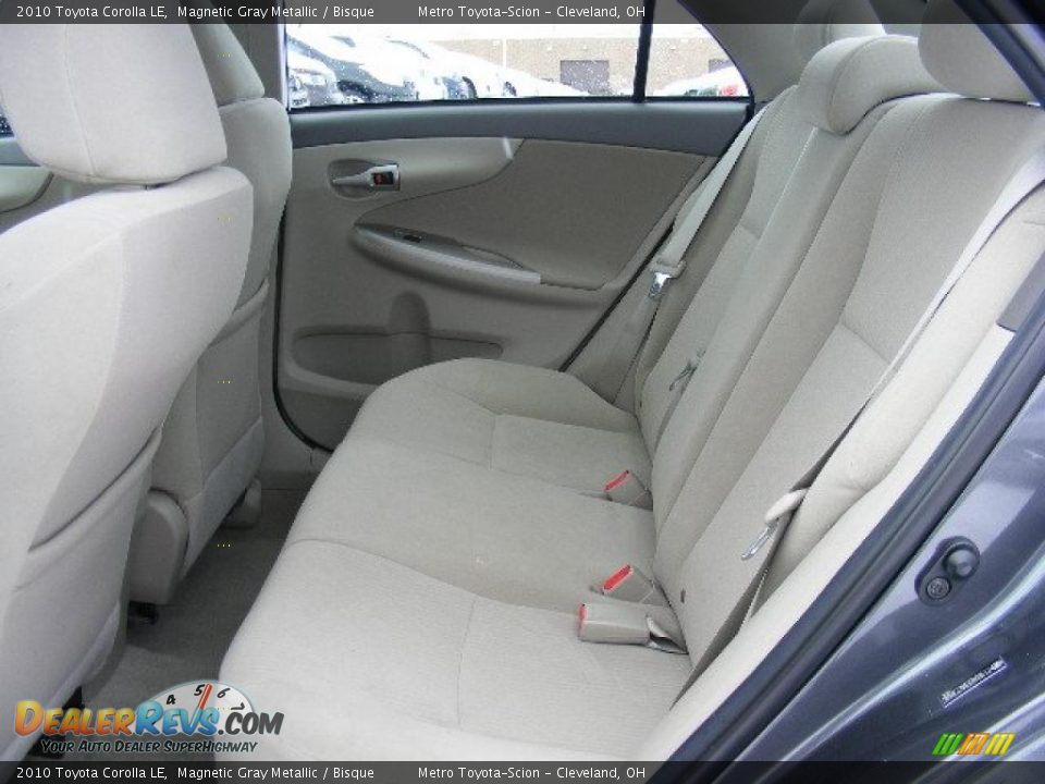 2010 Toyota Corolla LE Magnetic Gray Metallic / Bisque Photo #11