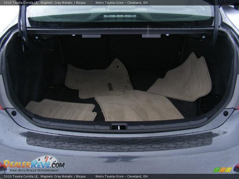 2010 Toyota Corolla LE Magnetic Gray Metallic / Bisque Photo #23