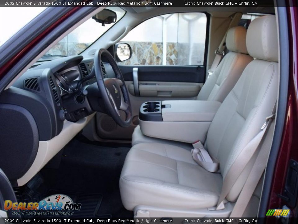 2009 Chevrolet Silverado 1500 LT Extended Cab Deep Ruby Red Metallic / Light Cashmere Photo #10