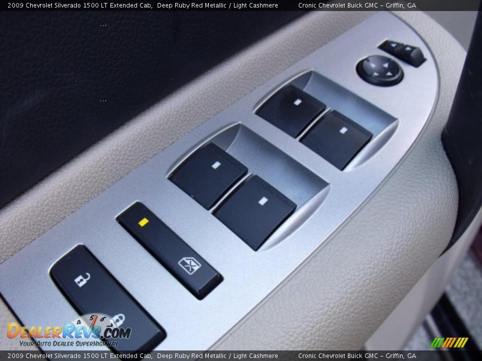 2009 Chevrolet Silverado 1500 LT Extended Cab Deep Ruby Red Metallic / Light Cashmere Photo #12