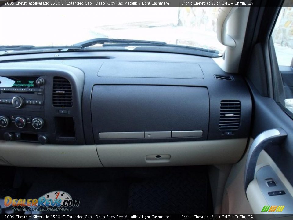 2009 Chevrolet Silverado 1500 LT Extended Cab Deep Ruby Red Metallic / Light Cashmere Photo #18
