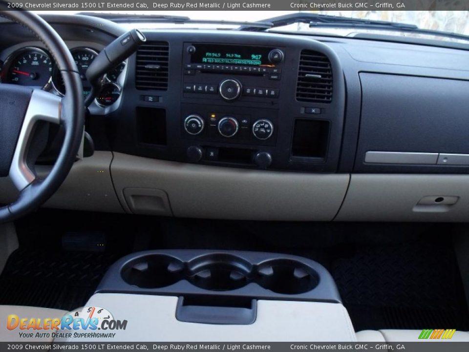 2009 Chevrolet Silverado 1500 LT Extended Cab Deep Ruby Red Metallic / Light Cashmere Photo #19