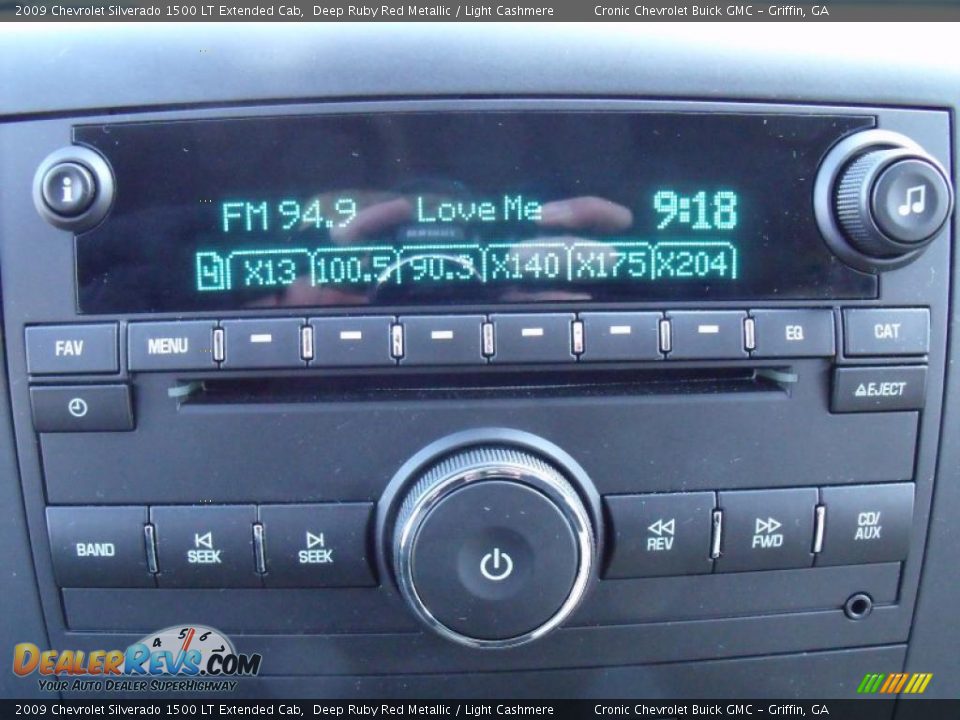 2009 Chevrolet Silverado 1500 LT Extended Cab Deep Ruby Red Metallic / Light Cashmere Photo #22