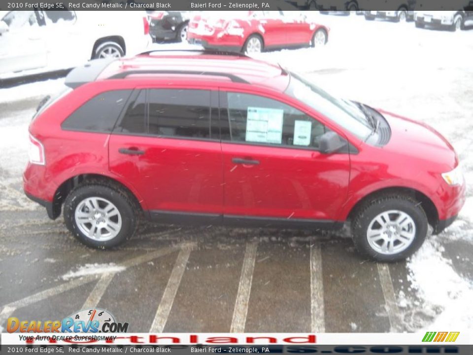 2010 Ford Edge SE Red Candy Metallic / Charcoal Black Photo #5