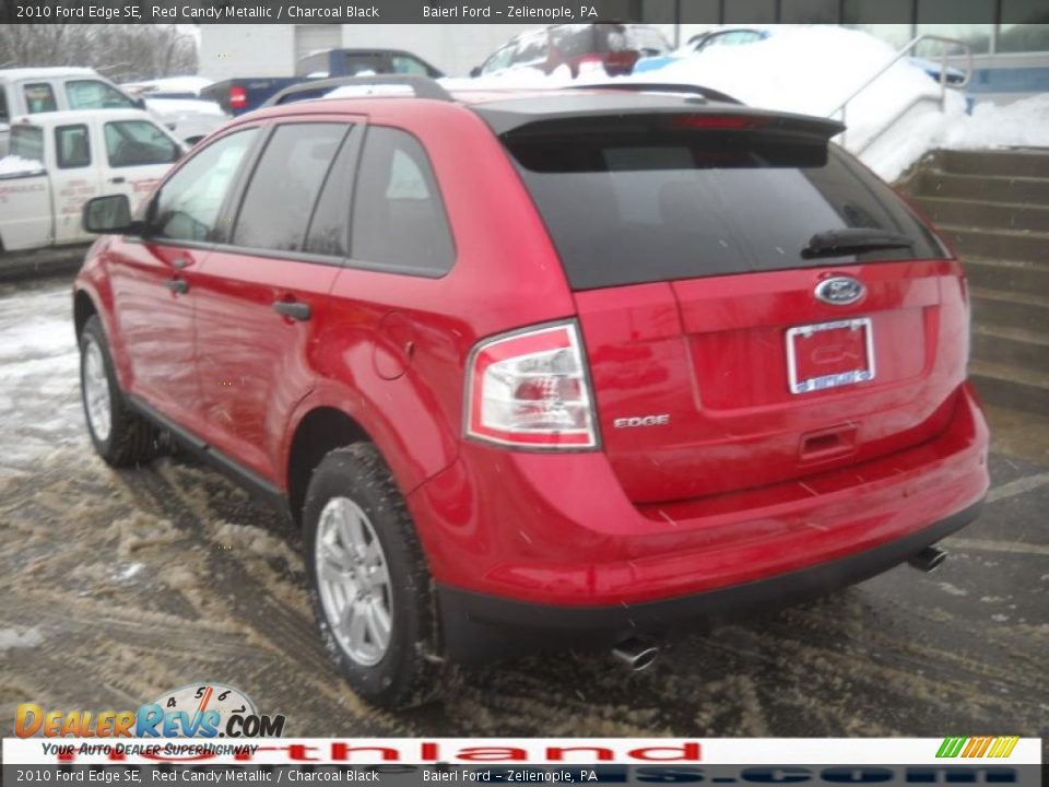 2010 Ford Edge SE Red Candy Metallic / Charcoal Black Photo #8