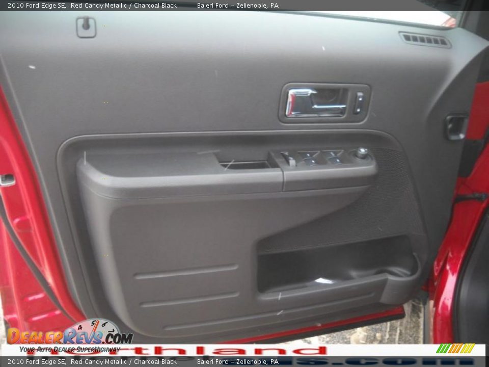 2010 Ford Edge SE Red Candy Metallic / Charcoal Black Photo #9