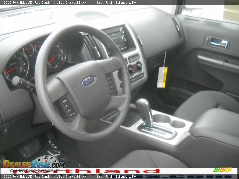 2010 Ford Edge SE Red Candy Metallic / Charcoal Black Photo #10