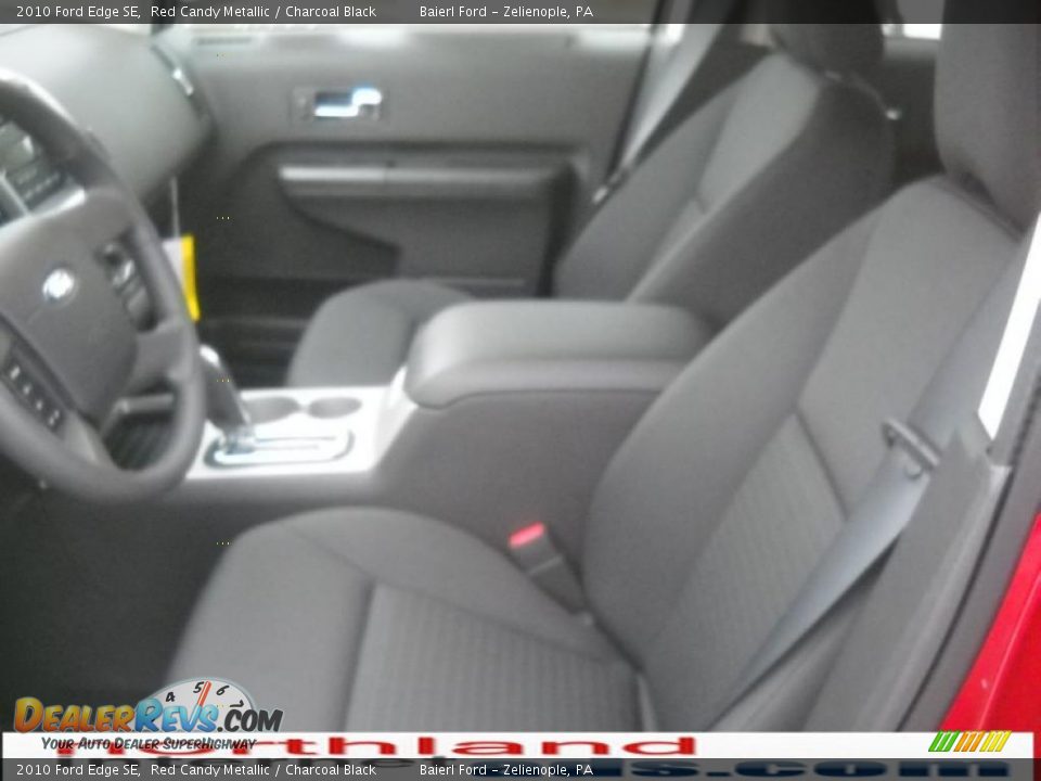 2010 Ford Edge SE Red Candy Metallic / Charcoal Black Photo #11