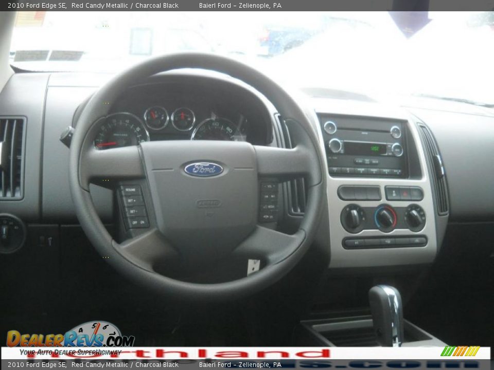 2010 Ford Edge SE Red Candy Metallic / Charcoal Black Photo #14