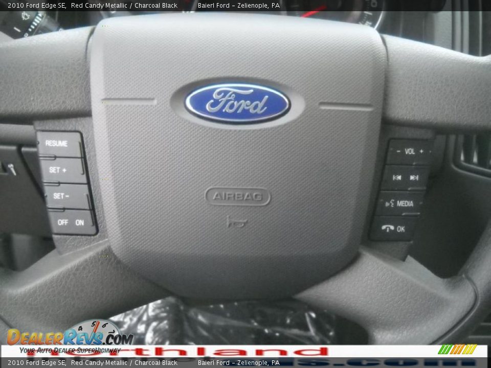 2010 Ford Edge SE Red Candy Metallic / Charcoal Black Photo #19
