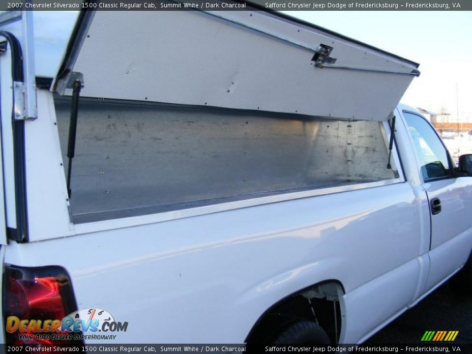 2007 Chevrolet Silverado 1500 Classic Regular Cab Summit White / Dark Charcoal Photo #24