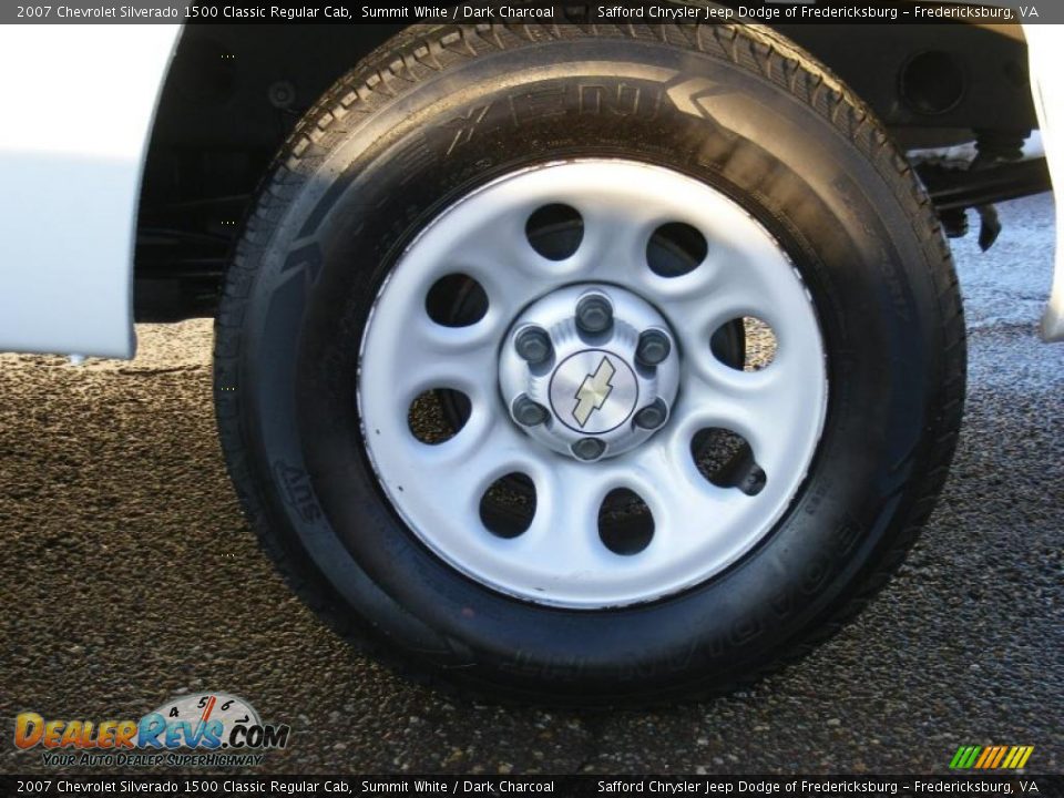 2007 Chevrolet Silverado 1500 Classic Regular Cab Summit White / Dark Charcoal Photo #23