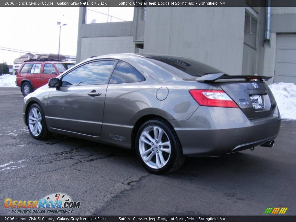 2006 Black civic honda si #4